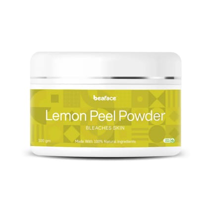 Lemon-peel-powder-youthful-appearance-exfoliating scrub