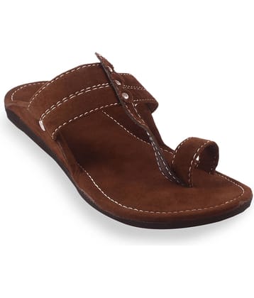 Anjaneya Creations Brown Men's Kolhapuris