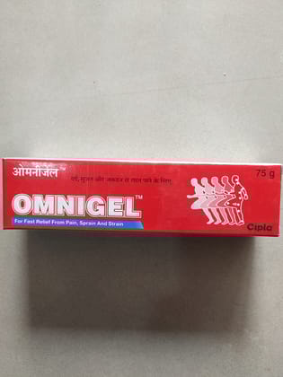 Omnigel For fast relief from pain, sprain and strain 