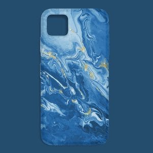 Colorful Marble Effect Printed Soft Silicone Mobile Back Cover