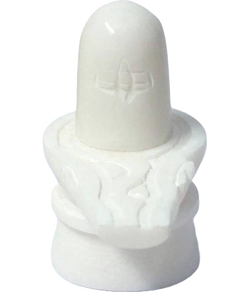 KRAFT CLOUDS - Marble Shivling Idol ( 6 cm )