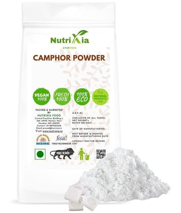 Nutrixia Food Camphor Powder - Kapoor - Kapur  Powder 250 gm