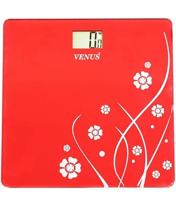 Venus Red Digital LCD Weighing Scale