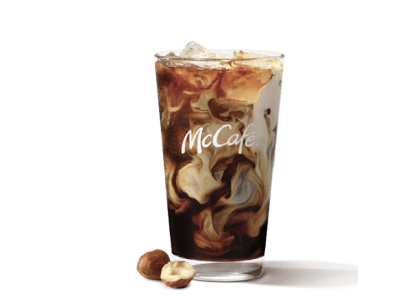 Iced Coffee With Hazelnut