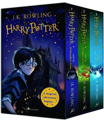 Harry Potter 1-3 Box Set: A Magical Adventure Begins Paperback