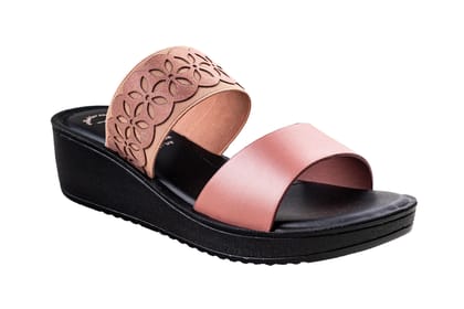 Puntoblu Ladies Pink Chappal PU-Pink / 3