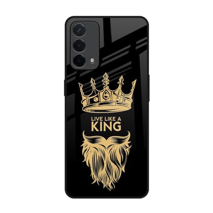 King Life Glass Case For Oppo A74
