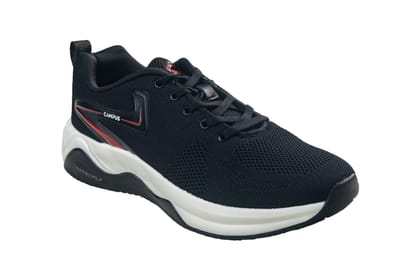 Campus Gents Black / Red Sports Shoe-Black/Red / 10