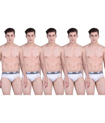 Force NXT Pack of 5 Modal Briefs For Men's ( White )