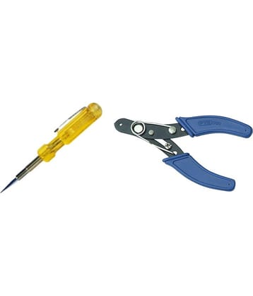 PYE Set of 2 Hand Tool Combo Wire Stripper & Cutter (950)/Yellow Tester (702)