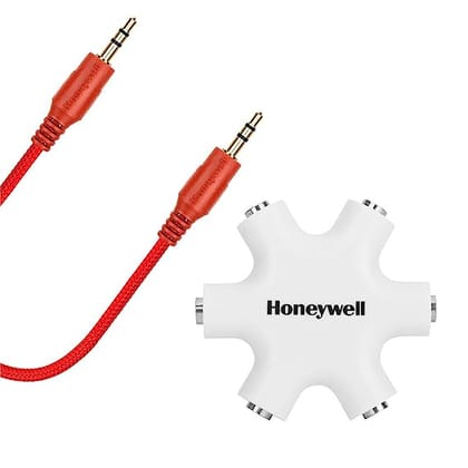 HW 3.5 Audio Splitter WHT               