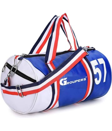 GROUPERS P.U. BLUE 20 Ltrs Gym Bag