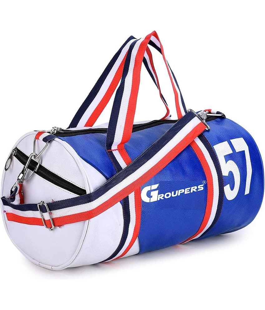 GROUPERS P.U. BLUE 20 Ltrs Gym Bag