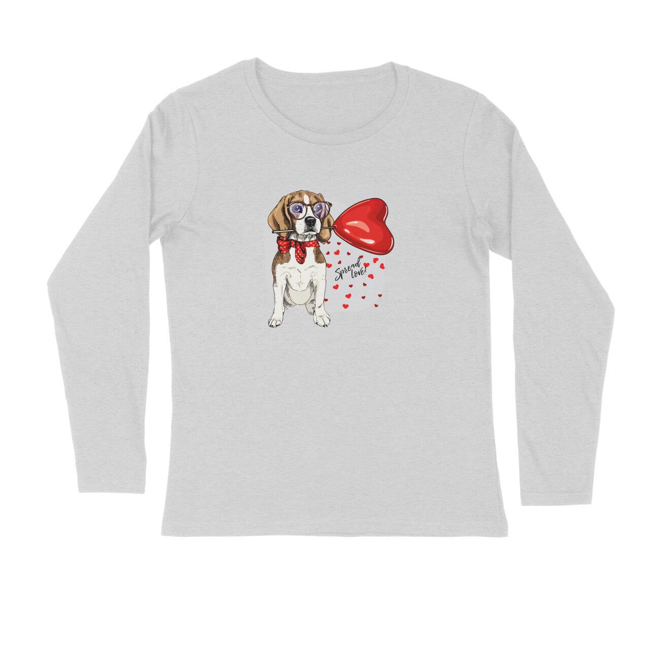 Full Sleeves Round Neck (Men) - Beagle Furever Love (7 Colours)