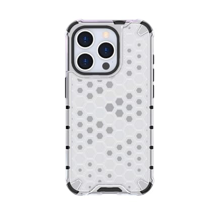 Honeycomb - Translucent Armor Shockproof iPhone Case-iPhone 12