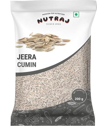Nutraj Sabut Jeera 400g (200g x 2), Whole Spices Jeera)