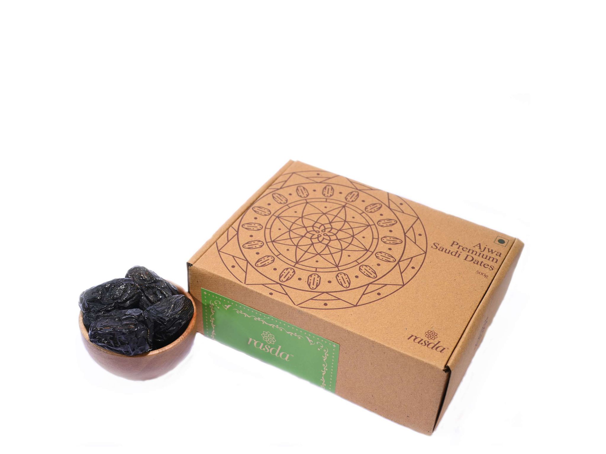 Rasda Ajwa Dates Box Saudi Arabia Premium - 500g