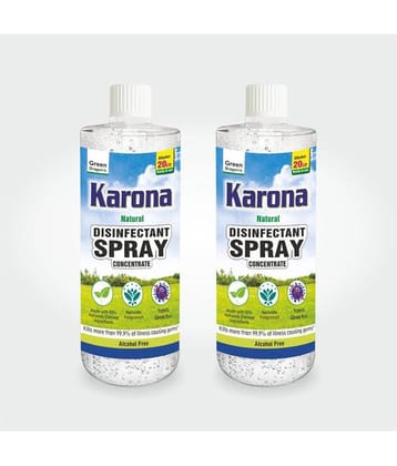 Green Dragon Karona Natural Disinfectant All Insect Spray Make 40 Litre RTU Mixture Pack of 2
