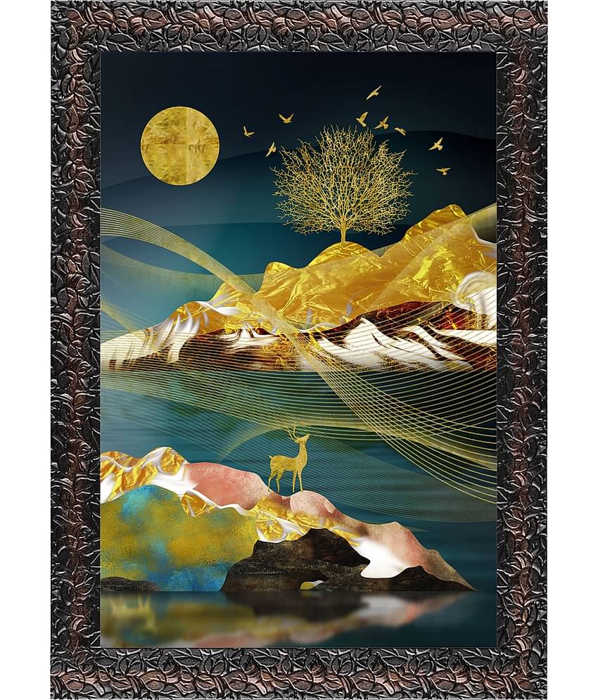 Indianara Animal Painting With Frame