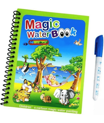Reusable Magic Water Coloring Painting Book for Kids