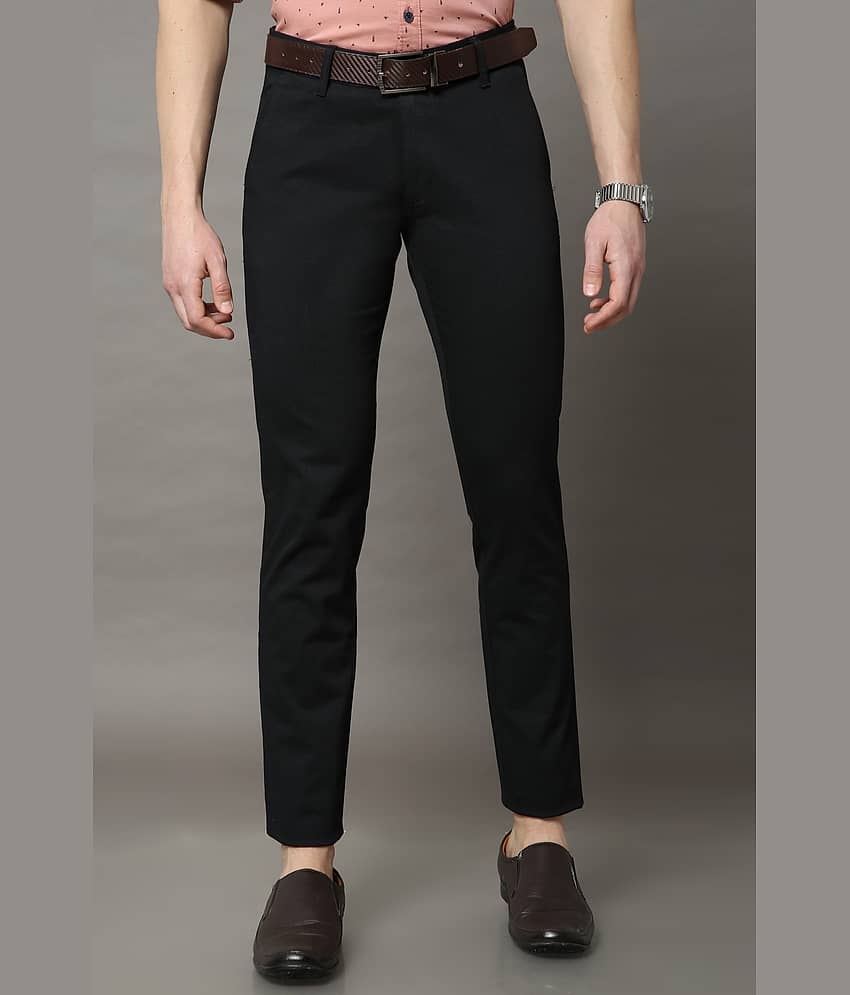 Cool Colors Black Slim Chinos ( Pack of 1 )