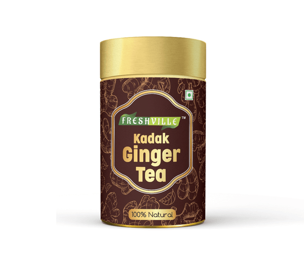 Freshville Kadak Ginger Tea 100gm Loose Leaves