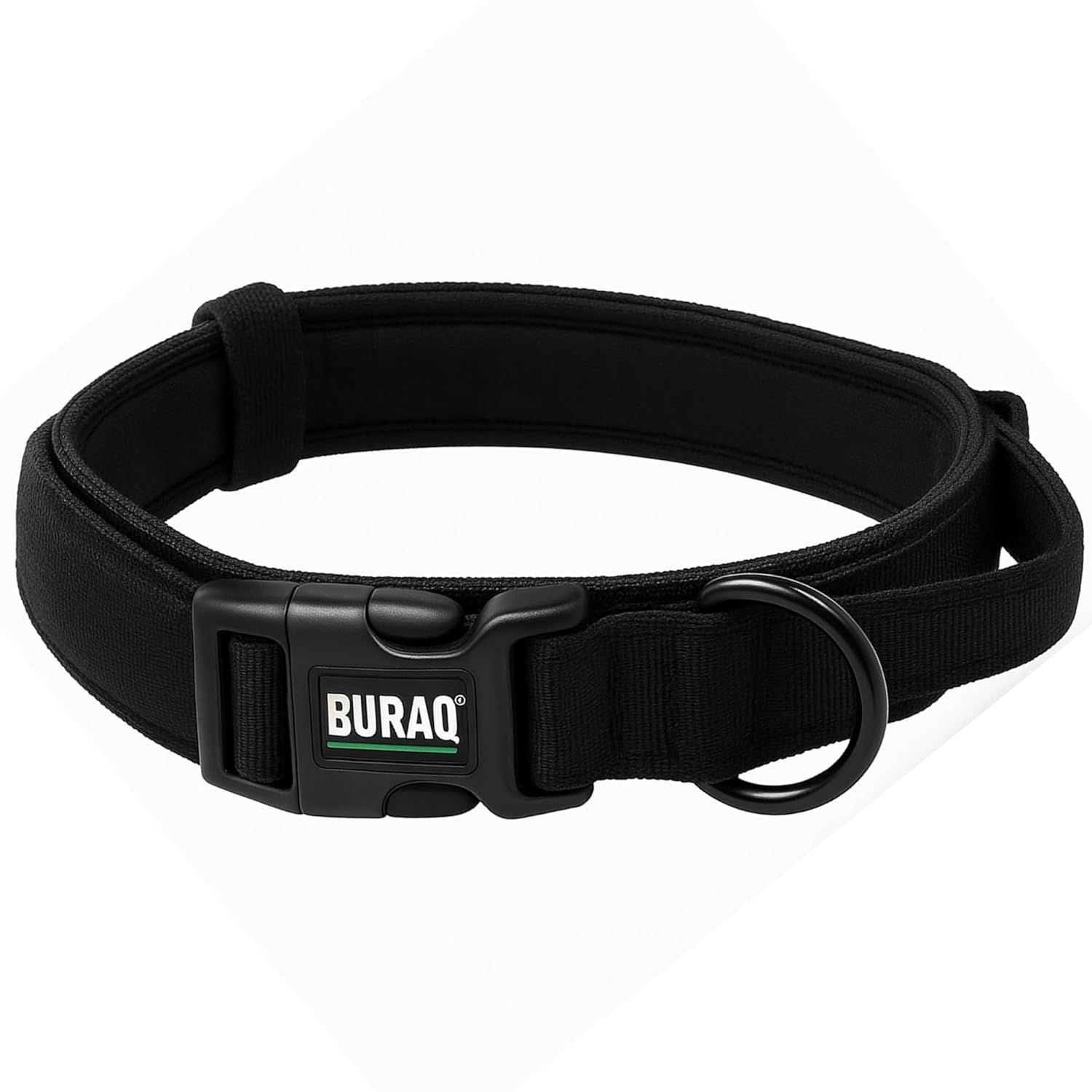 Tactical Dog Collar, Adjustable Military-Grade Nylon with Handle