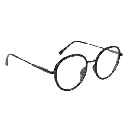 TERRY & CO Zero Power Blue Cut Eyeglasses | Metal Frame | Anti-Reflective, UV Protection, Lightweight | Spring Hinges | Unisex