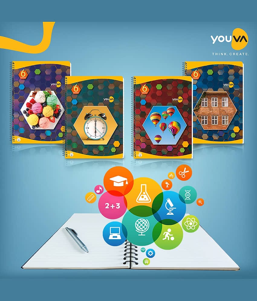 Navneet Youva - Ruled Subject Notebooks ( Pack of 1 )