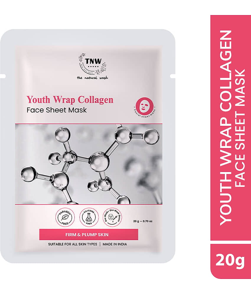 TNW - The Natural Wash - Radiant Glow Sheet Mask for All Skin Type ( Pack of 1 )