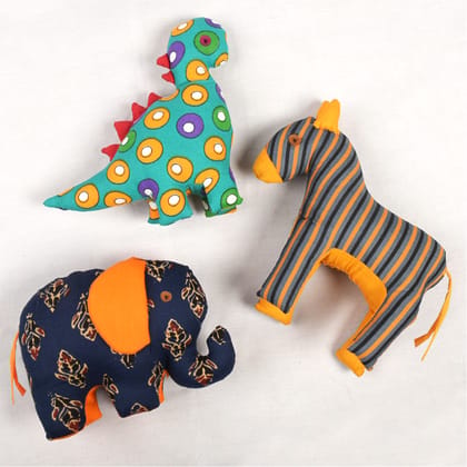 Toy Antiqua Elephant – Horse – Dianasore Soft Toys Premium Handcrafted Miniature Toy