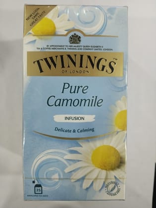 twinings London Pure Camomile Infusion Delicate & calming 25teabags x 1g