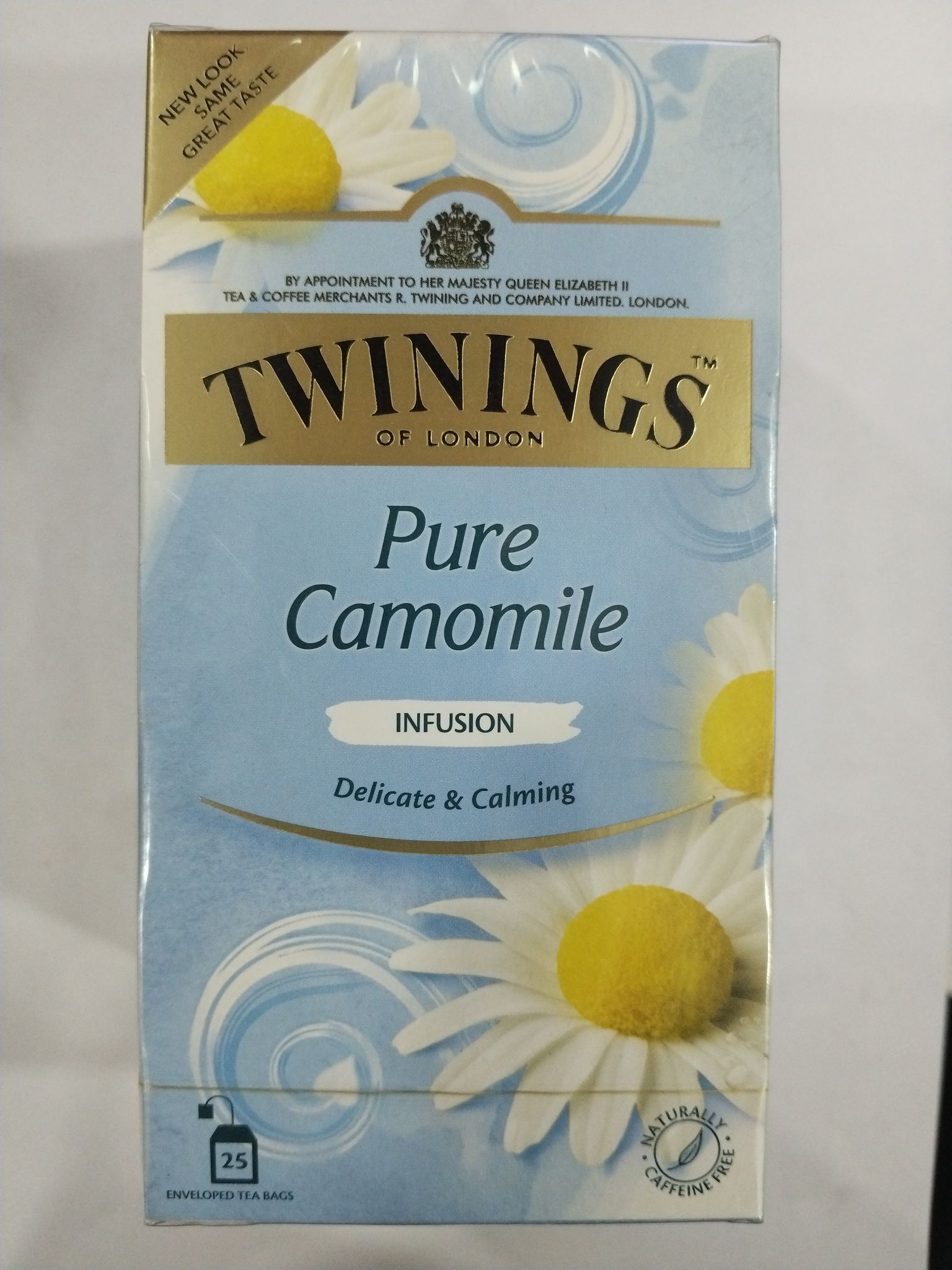 twinings London Pure Camomile Infusion Delicate & calming 25teabags x 1g