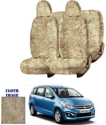 Maruti Ertiga Beige 7 Seater Car Seat Cover
