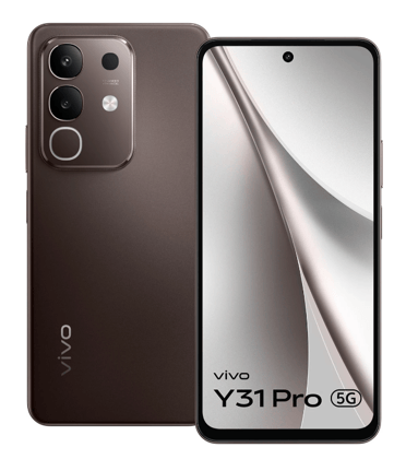 Vivo Y31 Pro 5G (Mocha Brown, 8 GB RAM, 128 GB )B RAM)