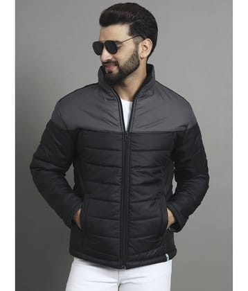 renuovo Polyester Men's Puffer Jacket - Black ( Pack of 1 )