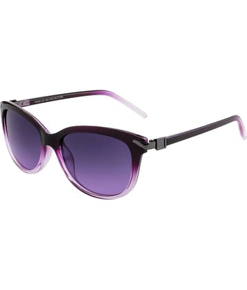 Fair-X Black Oval Sunglasses ( Pack of 1 )