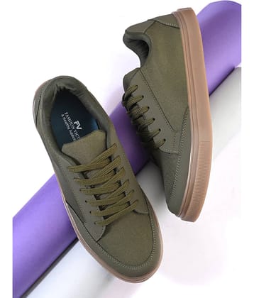 Fashion Victim Green Men's Sneakers