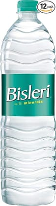 Bisleri Mineral Water, 12 x 1 L