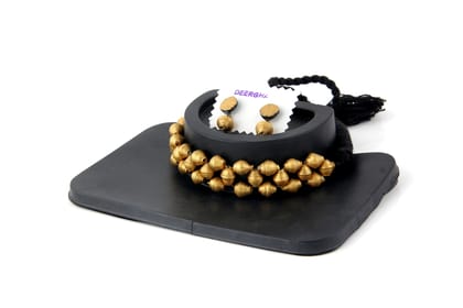 Golden Beeded Chokar( Neckalace)