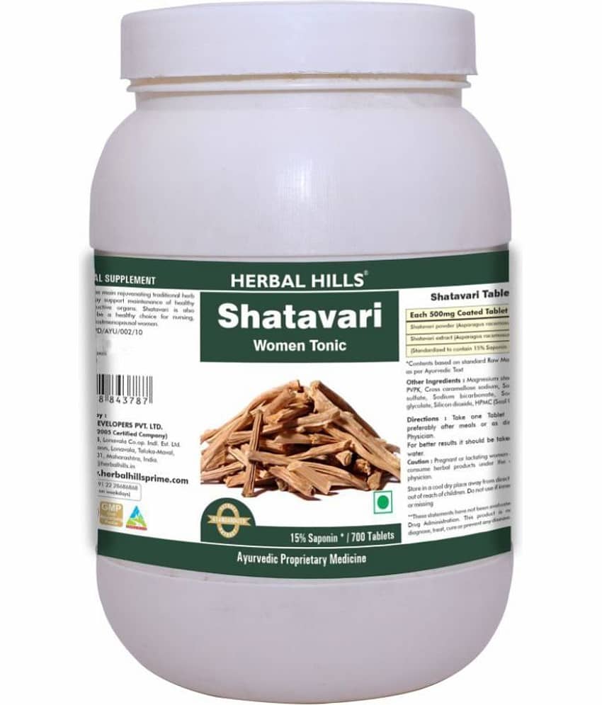 Herbal Hills Shatavari - Value Pack Tablet 700 No.S Pack of 1