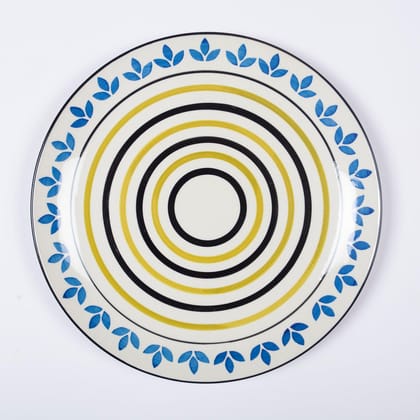 Square Ceramic Breakfast Plate 8 Inch