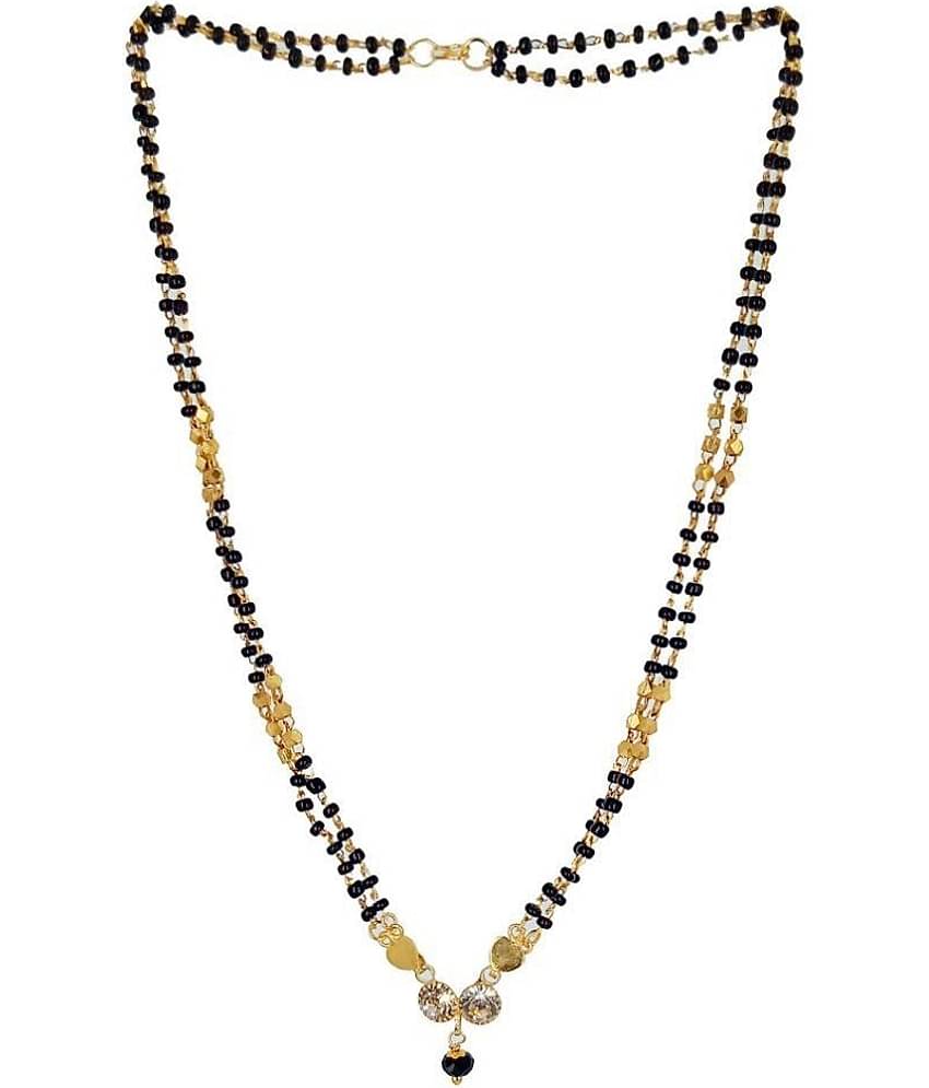 Shankhraj Mall Gold Plated Letest & Designer Mangalsutra For Women-100272