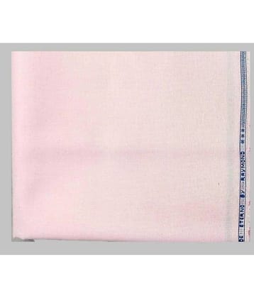Raymond - Pink Polyester Blend Men's Unstitched Shirt Piece ( Pack of 1 )