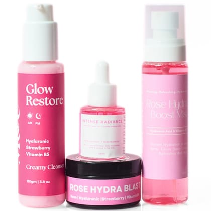 Rose Hydra Glow Boost Kit Pack of 4