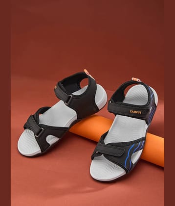 Campus GC-22179C Black Boy's Sandals