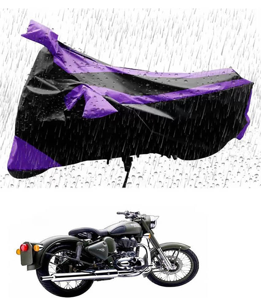 RONISH Bike Body Cover for Royal Enfield Bullet Electra ( Pack of 1 ) , Purple
