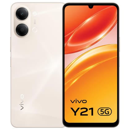 vivo Y21 5G (Straw Gold, 6GB RAM, 128GB Storage) with No Cost EMI/Additional Exchange Offers vivo Y21 5G (Straw Gold, 6GB RAM, 128GB Storage) with No Cost EMI/Additional Exchange Offers - Midnight Blue / 6GB RAM + 128GB Storage