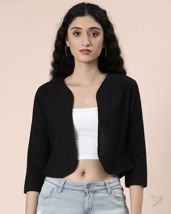 Shrug Lace - Black-S / Black