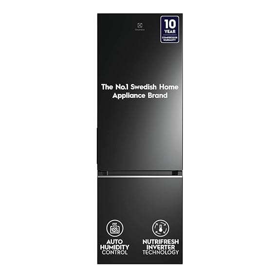 Electrolux  360L Frost Free Inverter Double Door Refrigerator,EBB3702K-H